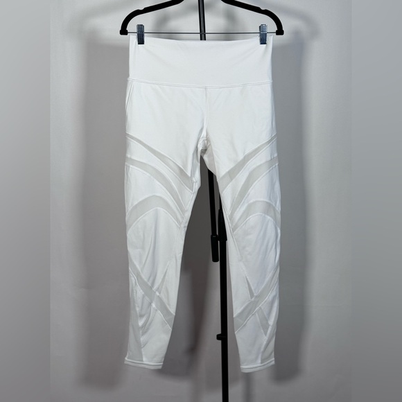 NWOT Lululemon Wunder Under Hi-Rise Tight *Mesh 28" White - Picture 4 of 5